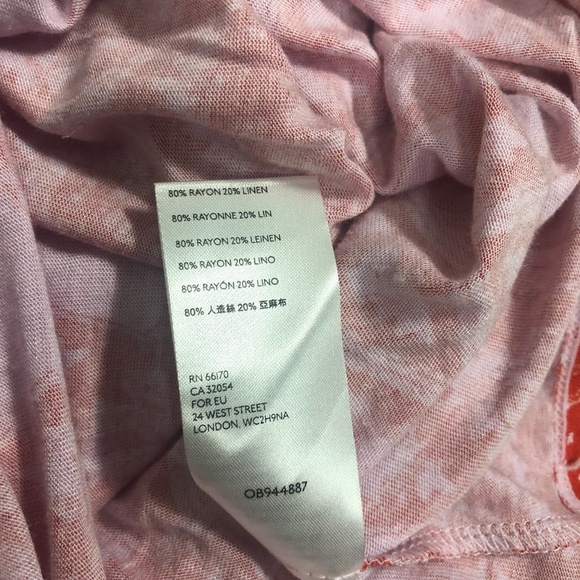 NEW Free People Mimi boho tunic orange halter tank - Picture 6 of 8